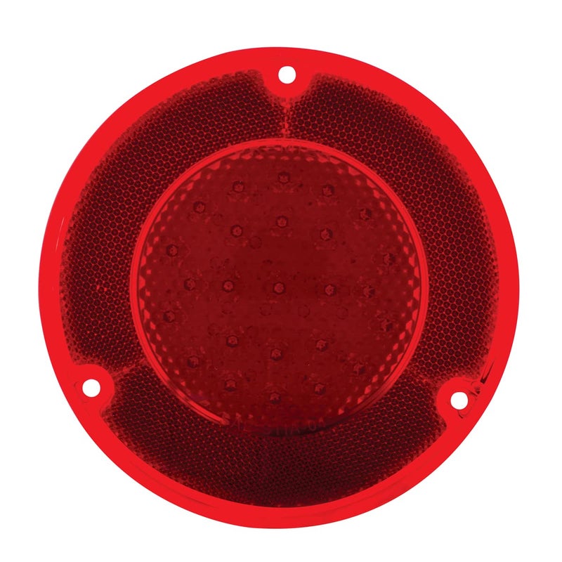 United Pacific CTL6772LED Super Bright 25LED Tail Light for 1967-72 Chevy/GMC Stepside Truck, Injection Molded Lens, 1157 Plug Connection â€“ ONE Unit - Image 2